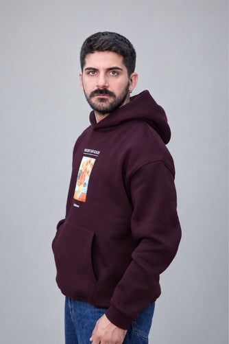 SUNFLOWERS - BURGUNDY