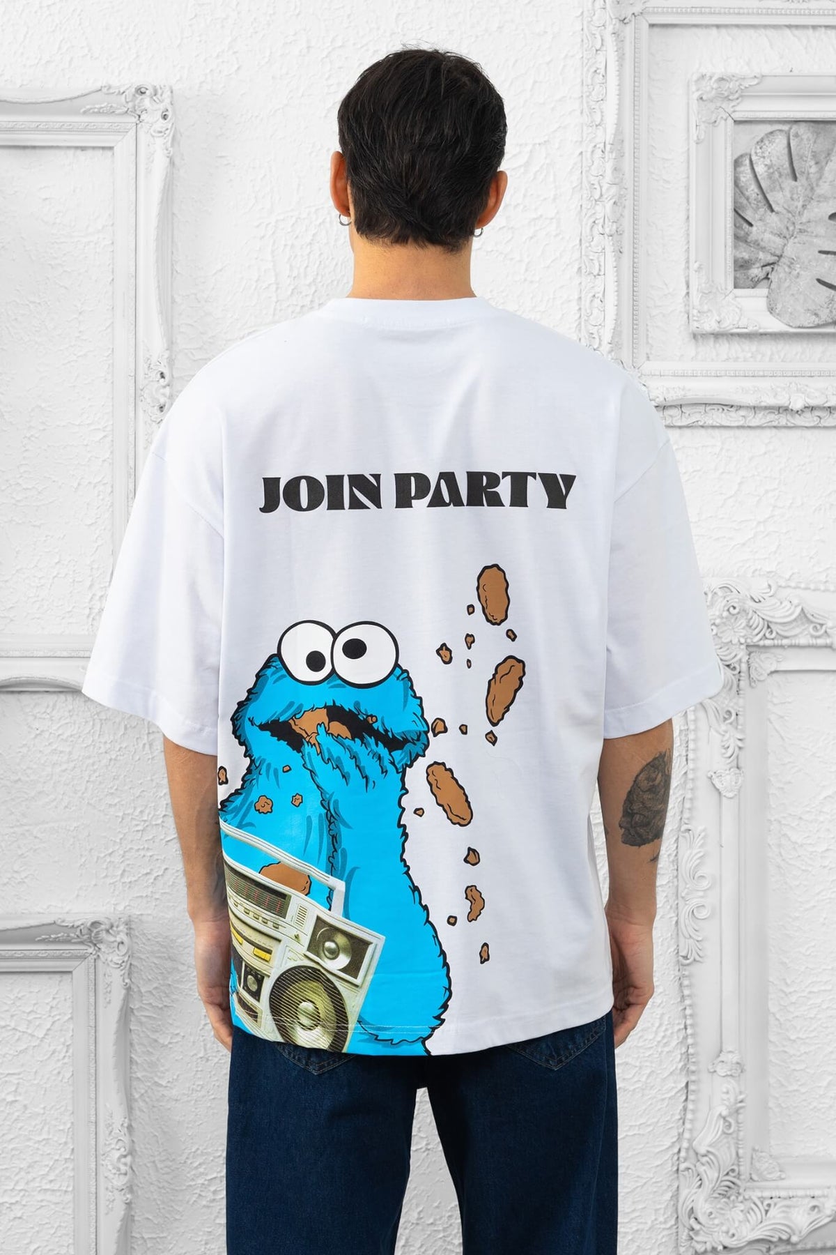 COOKIE MONSTER - WHITE