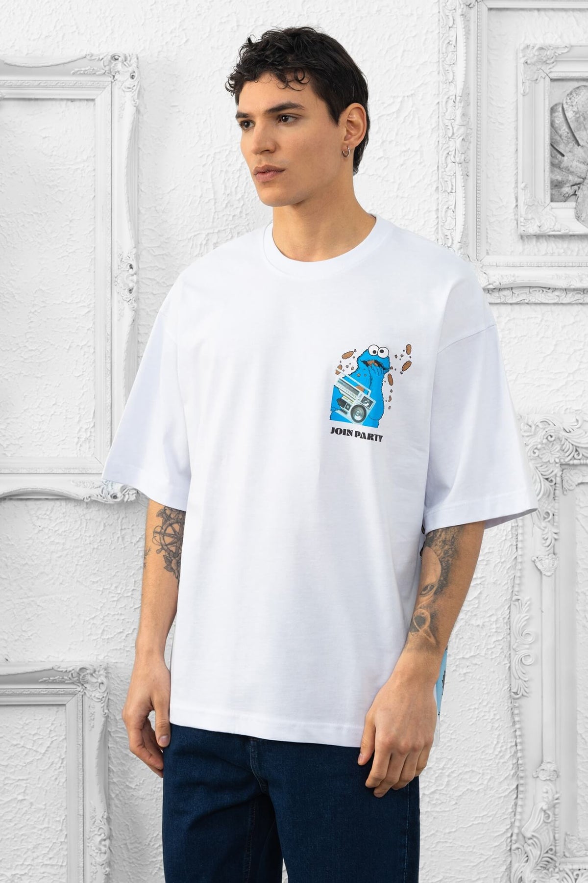 COOKIE MONSTER - WHITE