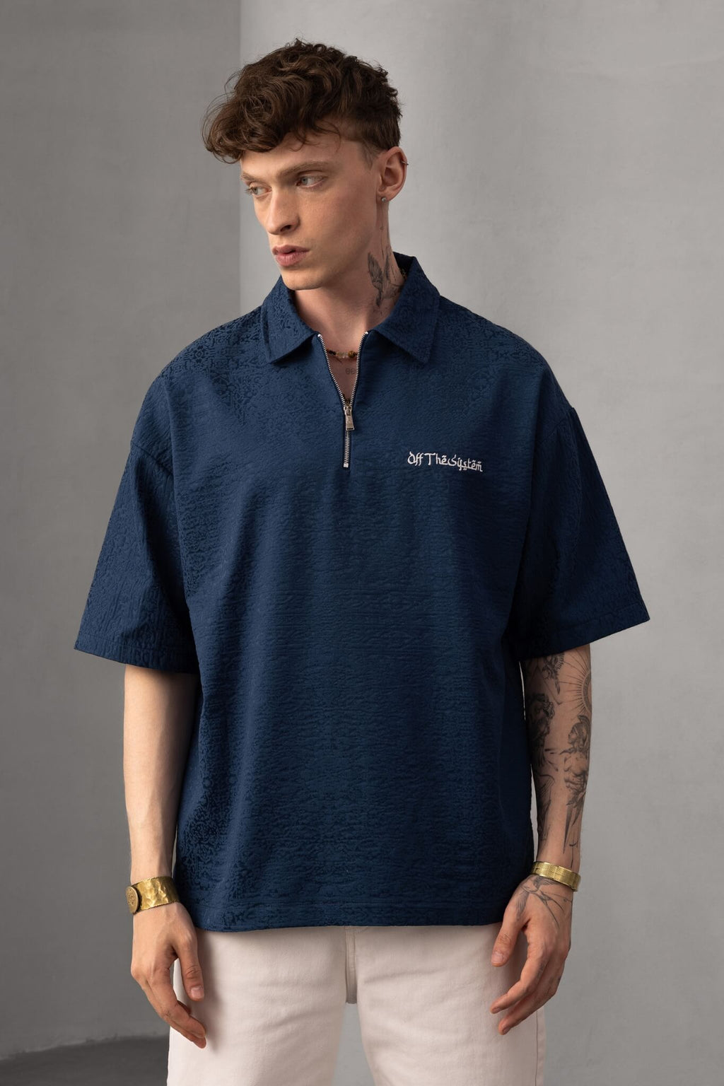 SCARFADE ZIP - BLUE