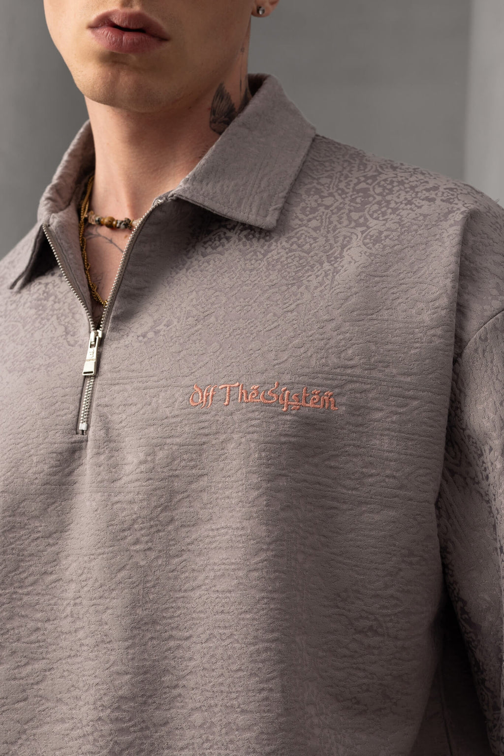 SCARFADE ZIP - GREY