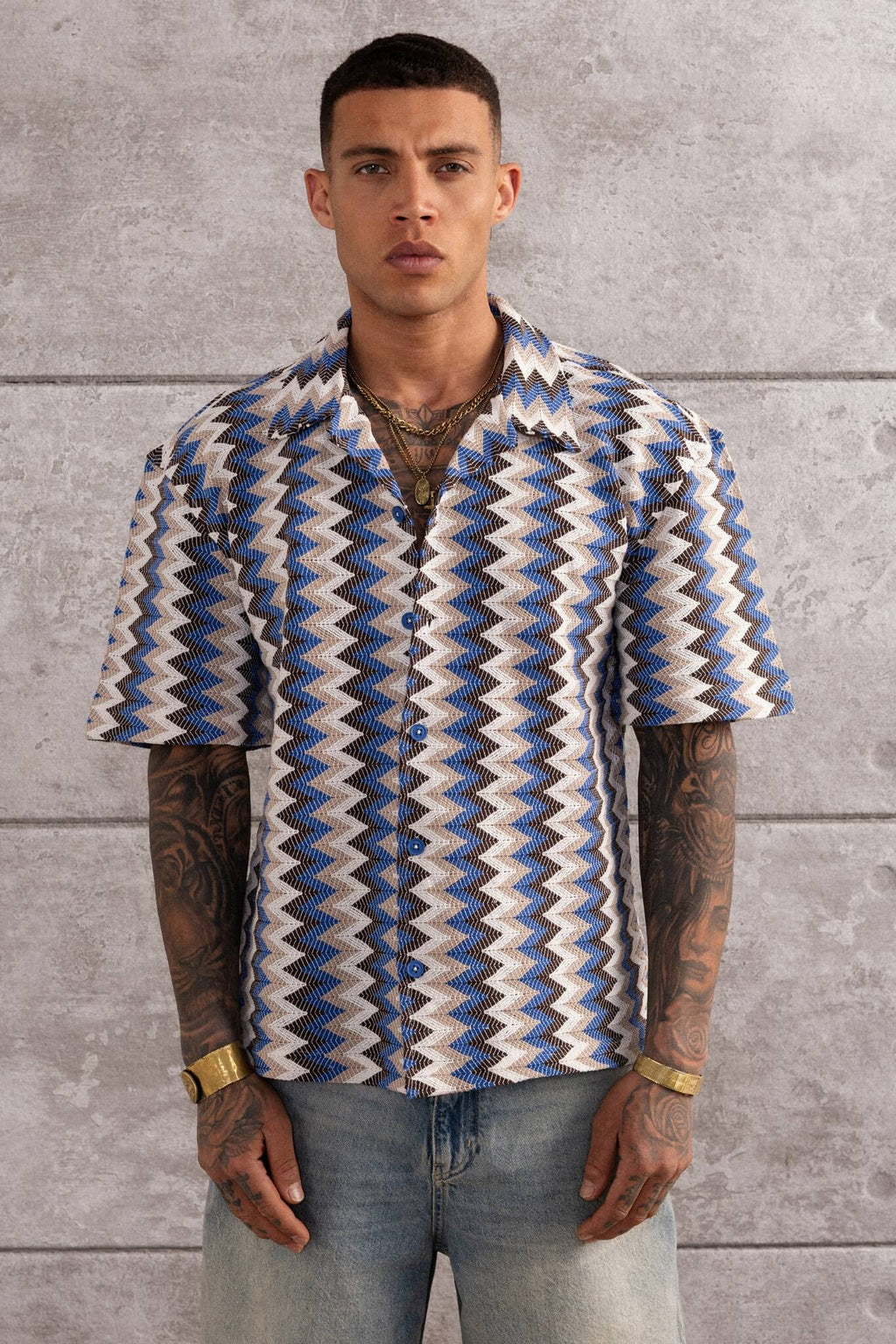 ZIGZAG - BLUE