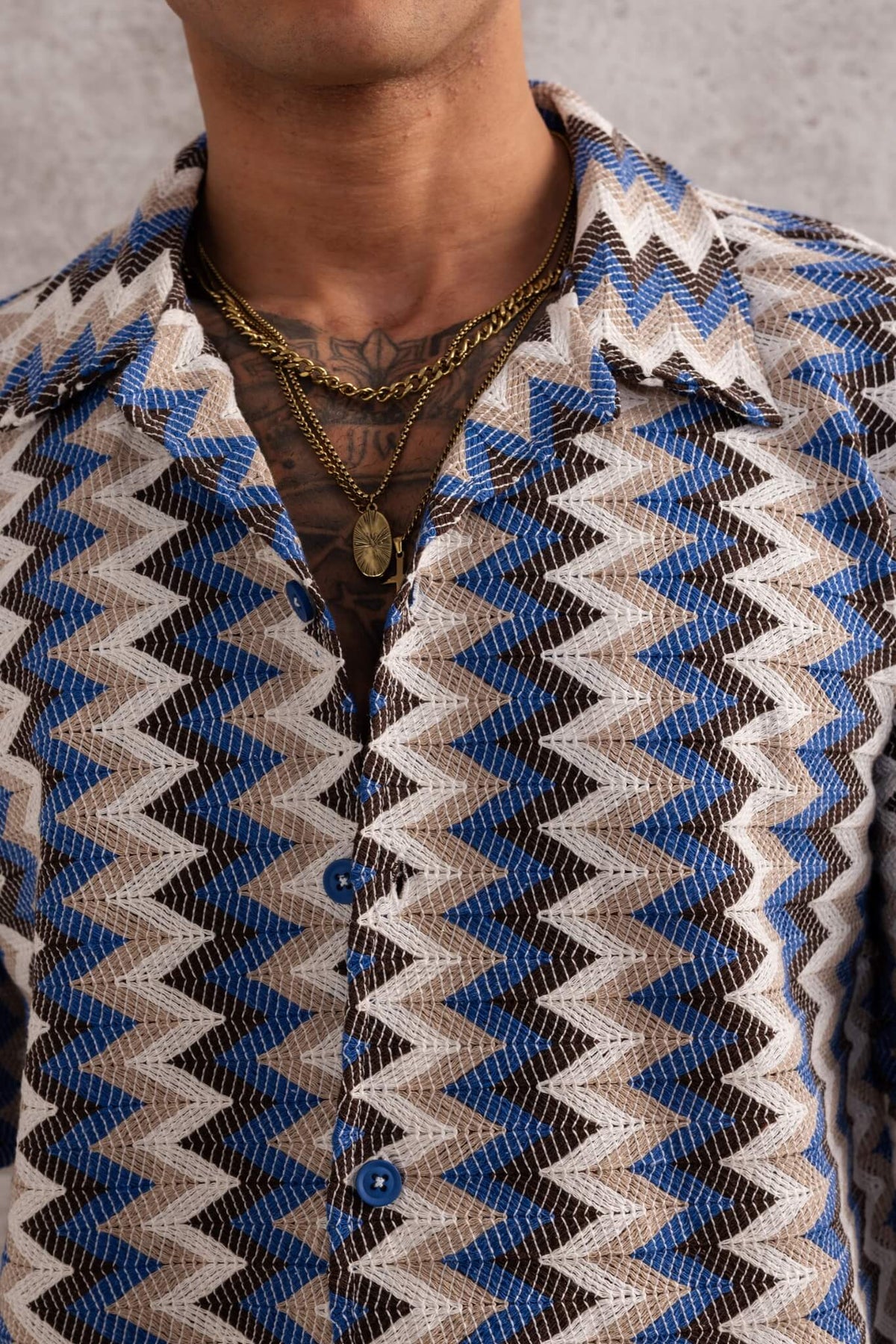 ZIGZAG - BLUE
