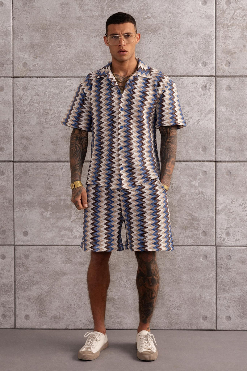 ZIGZAG - BLUE
